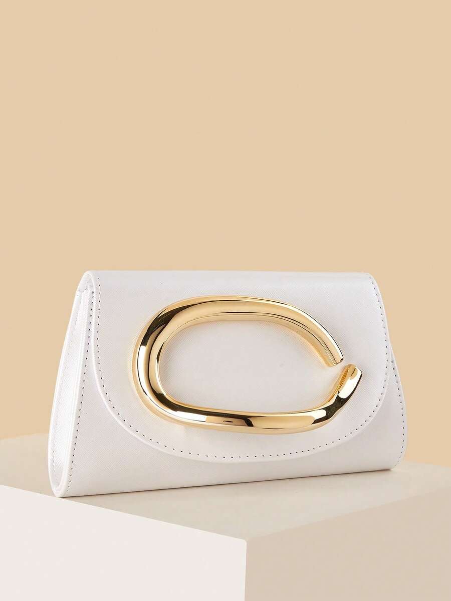 Sac de soirée en velours – Bandoulière chaîne amovible pour événements festifs