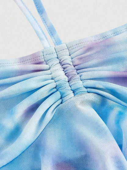 SHEIN MOD – Débardeur sans manches tie-dye en coton pour vacances