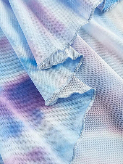 SHEIN MOD – Débardeur sans manches tie-dye en coton pour vacances