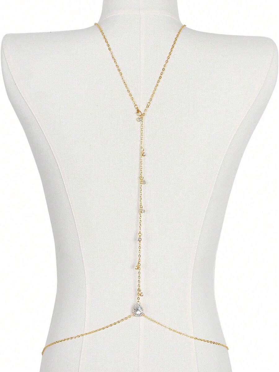 SHEIN - Chaîne goutte d'eau design élégant