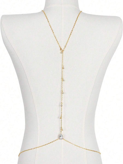 SHEIN - Chaîne goutte d'eau design élégant