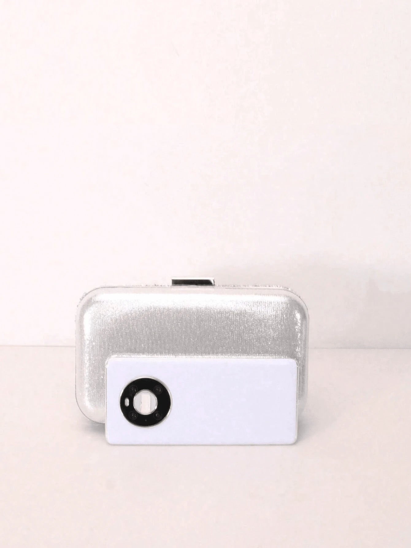 Dedoo – Sac de soirée ovale en strass avec chaîne dorée et design tournesol