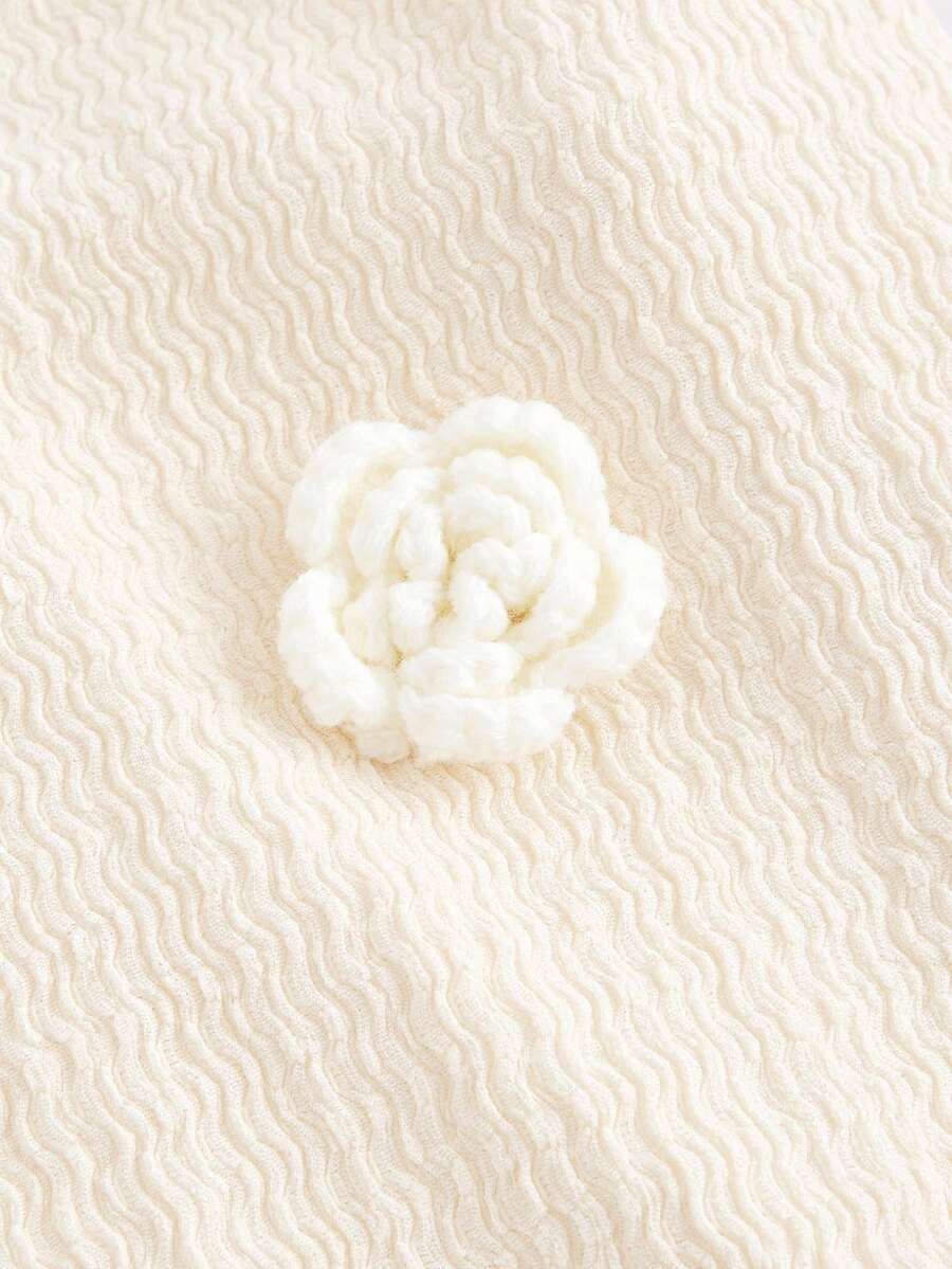 SHEIN MOD – Robe mi-longue à fleurs, coupe moulante, idéale pour les soirées d'été