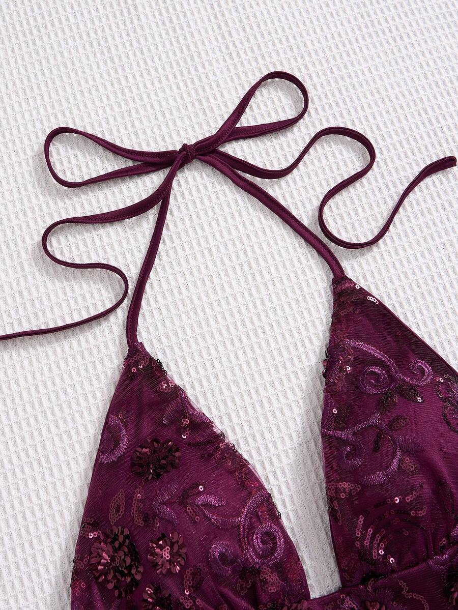 SHEIN Unity – Débardeur paillettes à coupe ajustée et col rond