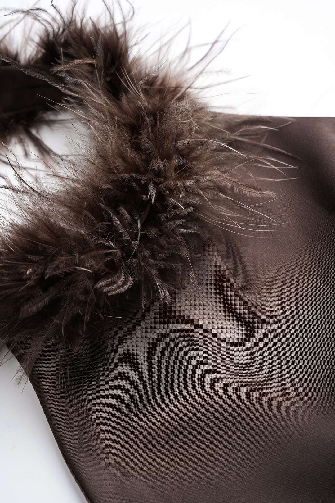 Micas – Robe mini sans manches à col halter et design patchwork