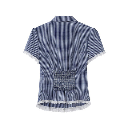 Brianna - Ensemble short-jupe cropped top slim