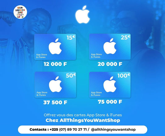 Carte-Cadeau Apple Music