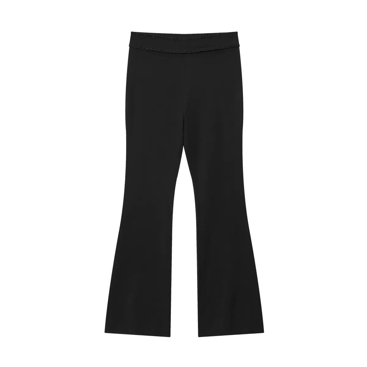 Bachina – Ensemble gilet et pantalon long unicolore, coupe bureau