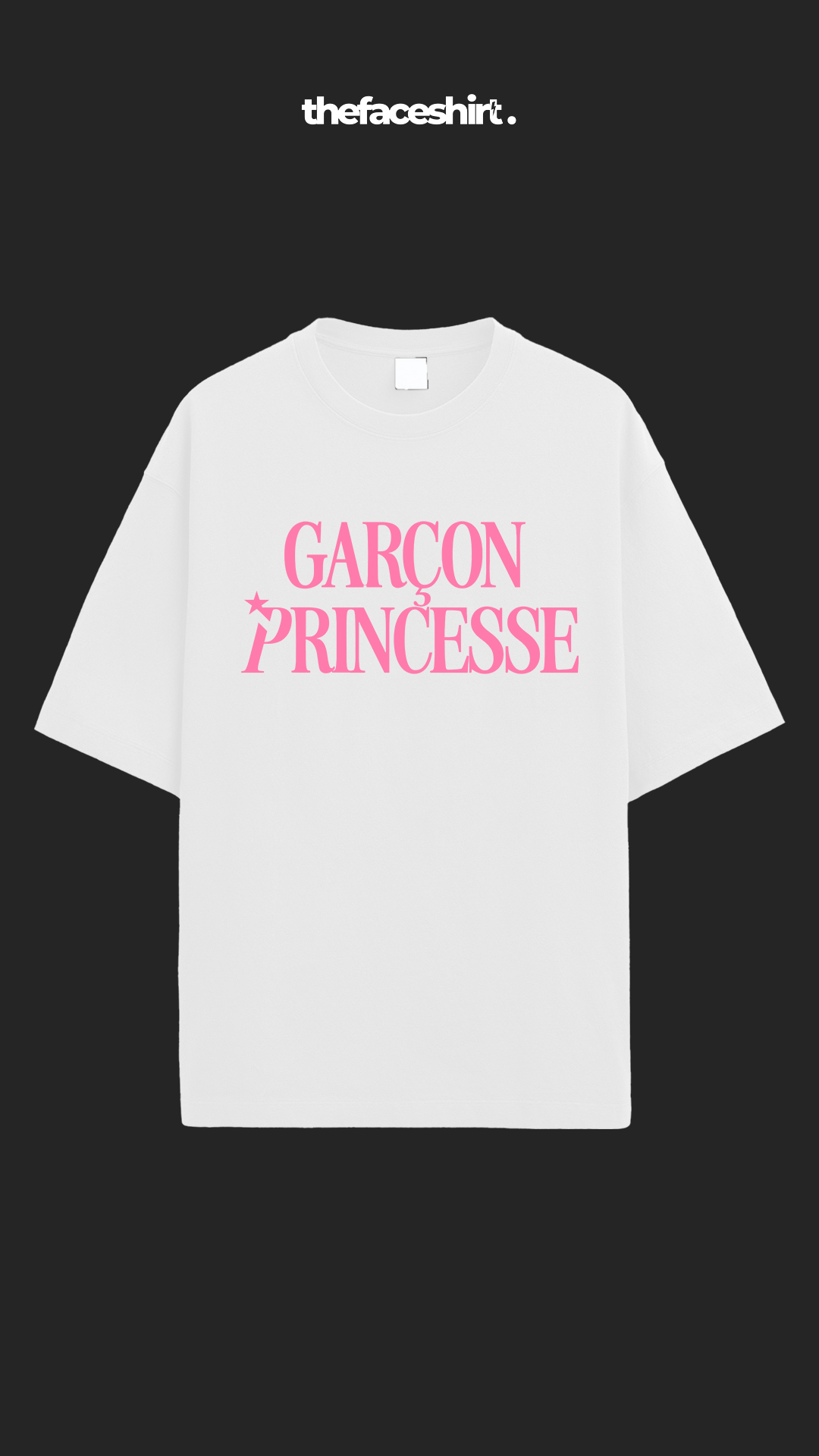 thefaceshirt - Merch Garçon Princesse