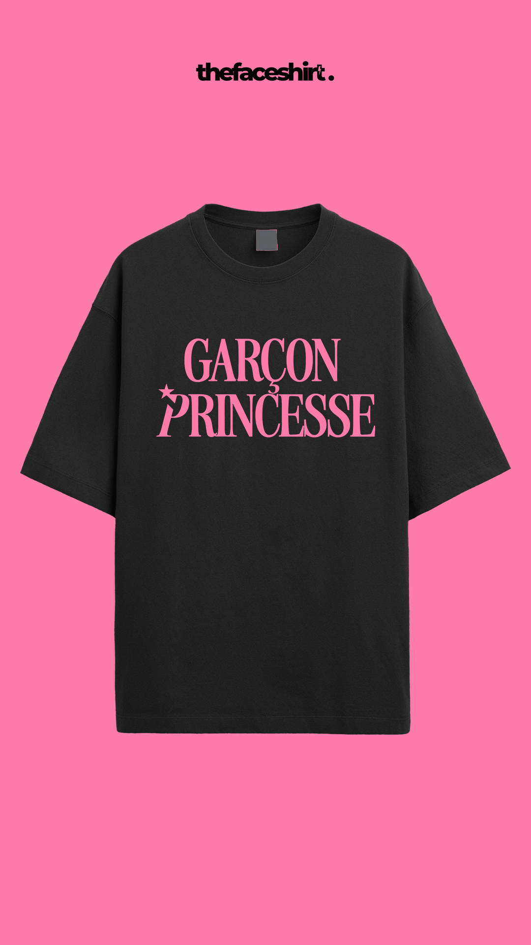thefaceshirt - Merch Garçon Princesse
