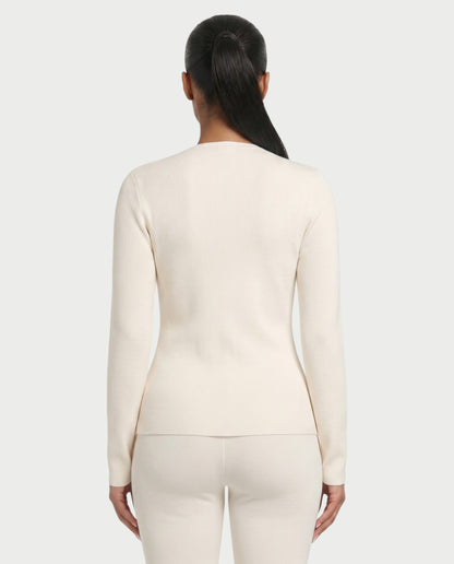 Saylia – Ensemble top boutonné et pantalon capri en tissu léger et coupe ajustée