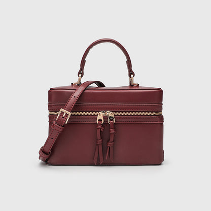 ZARA – Sac à bandoulière rigide avec design moderne et polyvalent