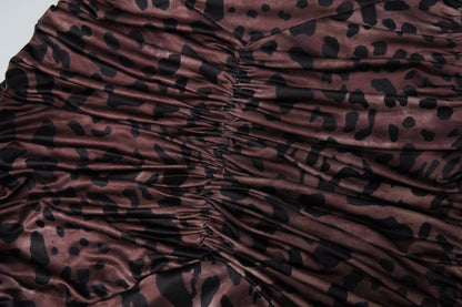 Boo – Robe Rosetta Maxi Leopard Print