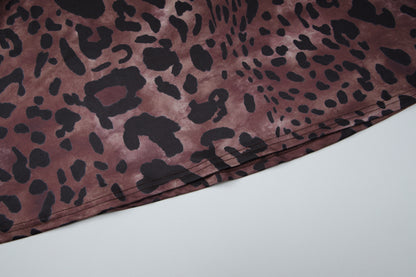 Boo – Robe Rosetta Maxi Leopard Print