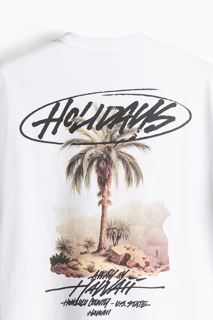 H&M - T-shirt imprimé Loose Fit
