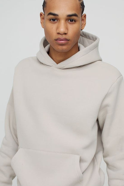BoohooMAN – Sweat à capuche 330GSM avec coupe régulière et design basique