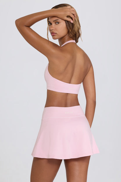 Bo+Tee - Brushed Jersey Crossover Mini Skort