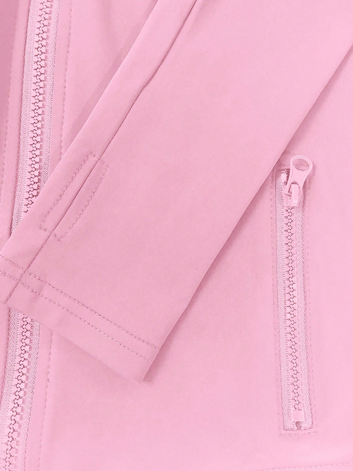 SHEIN – Ensemble Top à manches longues et pantalon avec fermeture Éclair, décontracté et sportif