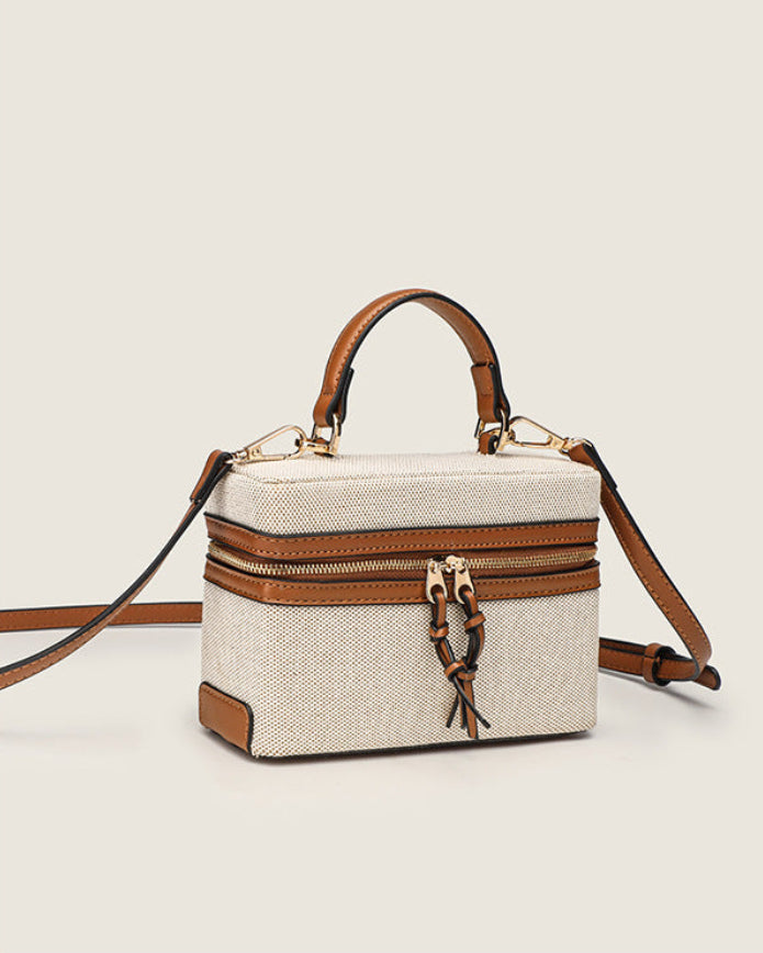 ZARA – Sac à bandoulière rigide avec design moderne et polyvalent