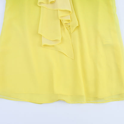 ZARA - Robe longue à fleurs avec décolleté dos nu et lien décoratif