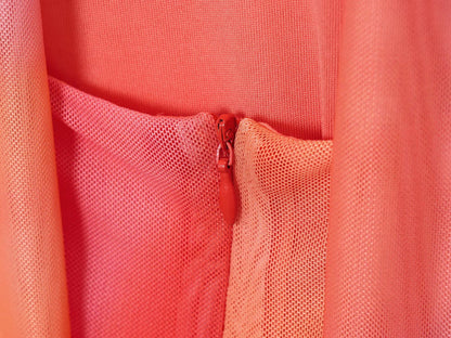 ZARA – Robe longue imprimée avec écharpe et coupe fluide