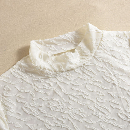 Furite – Robe longue à manches longues en velours avec coupe ajustée