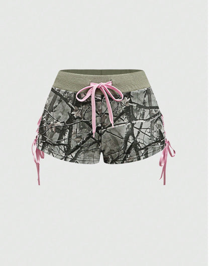 Slash Y2K – Sweat à capuche zippé avec imprimé tendance et coupe ajustée