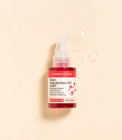 AromaZone - Sérum concentré Acide glycolique 10% & AHA