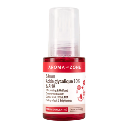 AromaZone - Sérum concentré Acide glycolique 10% & AHA