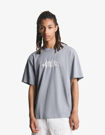 Bershka - T-shirt manches courtes imprimé