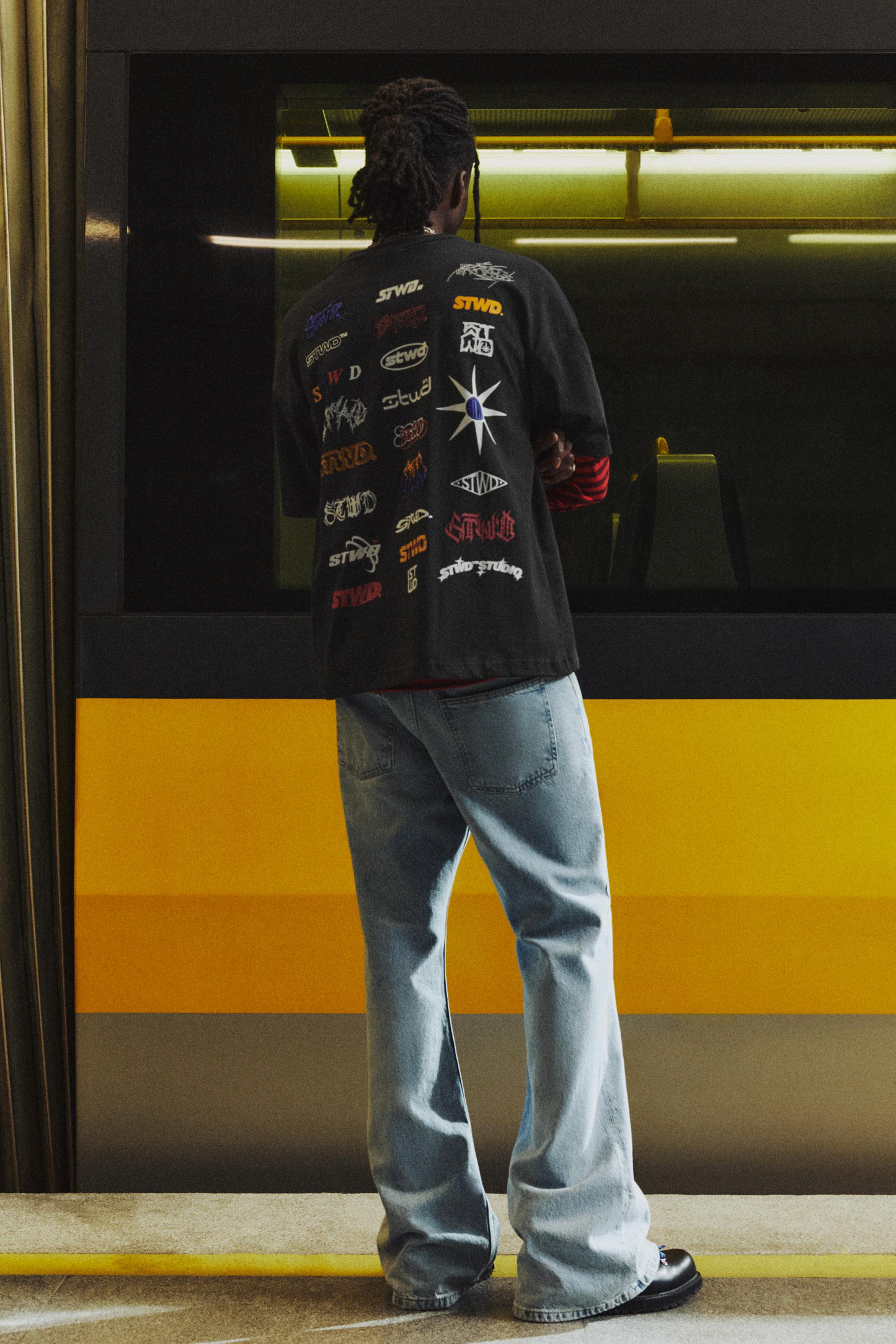 Pull&Bear - T-shirt logo STWD