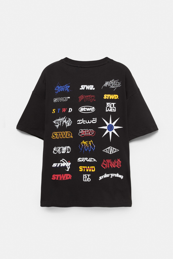 Pull&Bear - T-shirt logo STWD