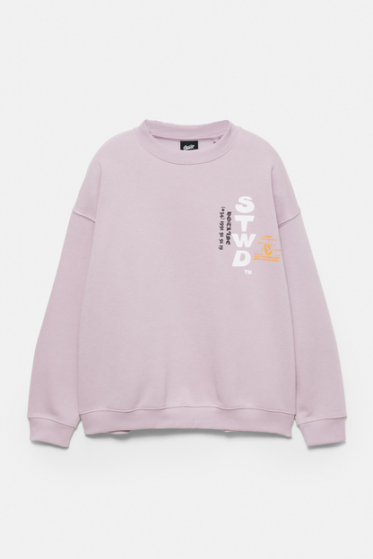 Pull&Bear - Sweat STWD motif bâtiment