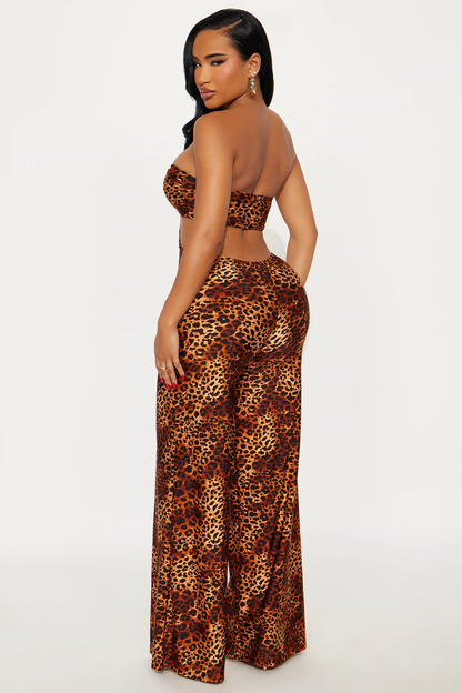 Sixtylia - Neon Wildcat Cut Out Jumpsuit