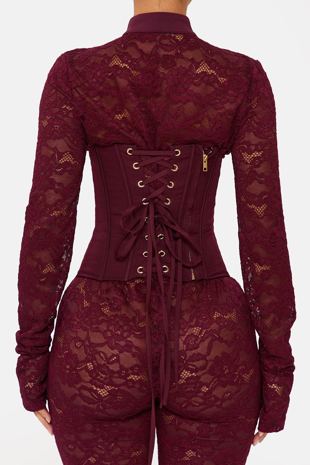 Murci - Jagger Lace corset jumpsuit